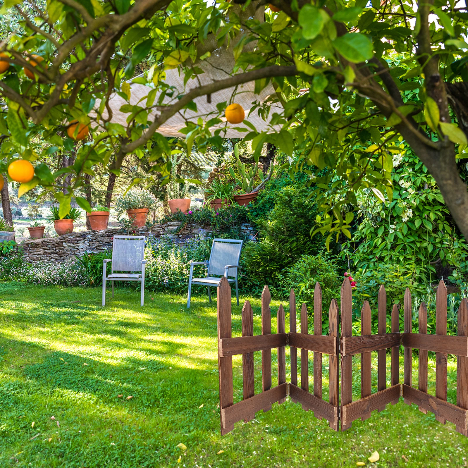 Wooden Fence Barrier Fencing Courtyard Partition Decorate Garden Border Decorative Fences for Flowerbeds
Wooden Fence Barrier Fencing Courtyard Partition Decorate Garden Border Decorative Fences for Flowerbeds