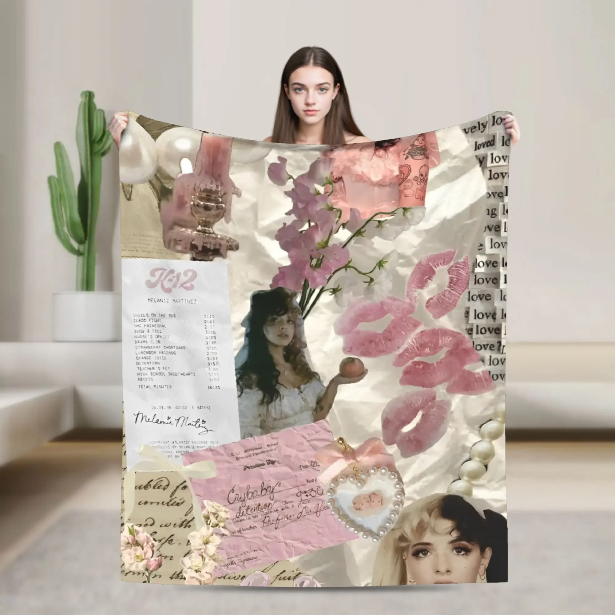 Melanie Martinez Pattern Super Warm Blanket Travel Plush Bedding Throws Fluffy Couch Bed Flannel Bedspread Sofa Bed Cover
Melanie Martinez Pattern Super Warm Blanket Travel Plush Bedding Throws Fluffy Couch Bed Flannel Bedspread Sofa Bed Cover