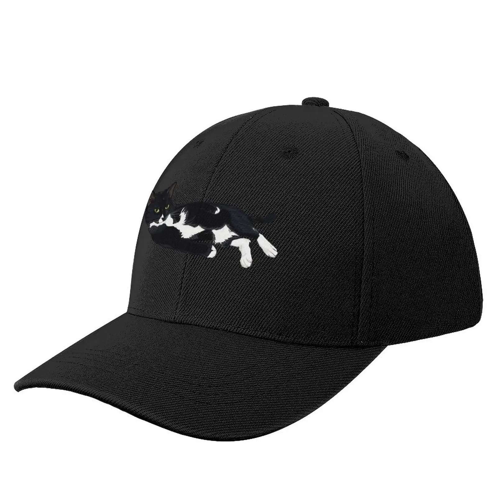 Tuxedo Cat Lounging Baseball Cap Golf Hat Man hiking hat beach hat Sun Hats For Women Men's
Tuxedo Cat Lounging Baseball Cap Golf Hat Man hiking hat beach hat Sun Hats For Women Men's