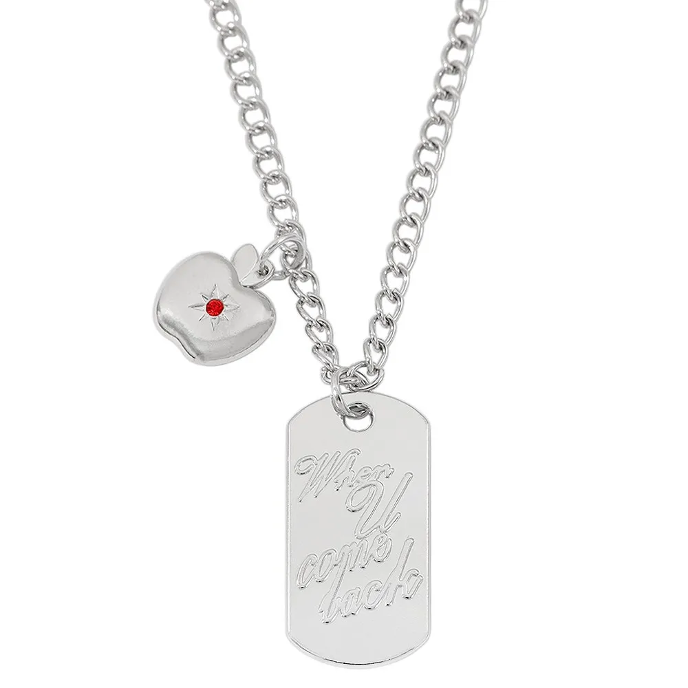 Game Love and Deepspace Necklace Caleb Cosplay Unisex Apple When U Come Back Pendant Choker Prop Acccessories Gifts
Game Love and Deepspace Necklace Caleb Cosplay Unisex Apple When U Come Back Pendant Choker Prop Acccessories Gifts