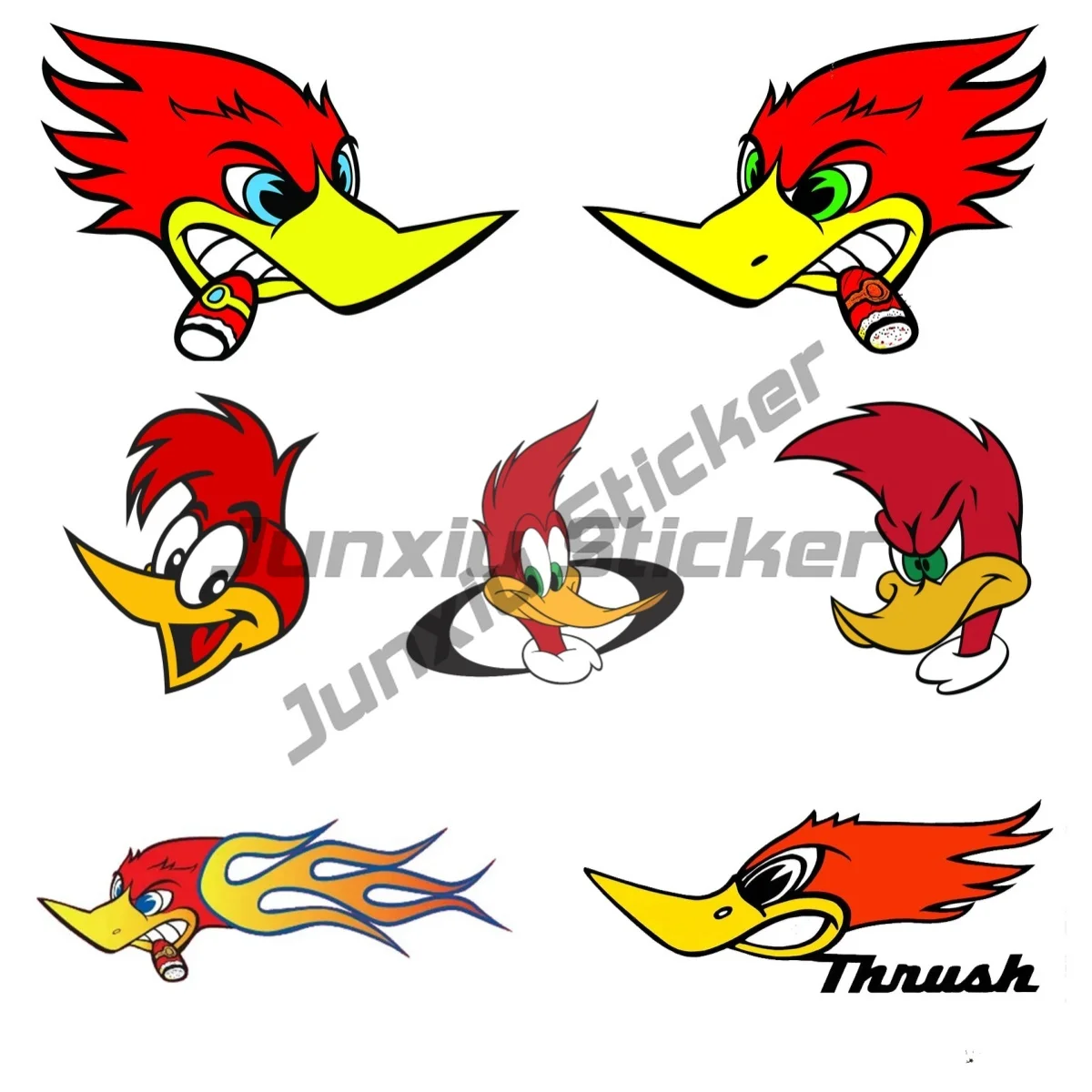 Funny Woodpecker Sign Car Sticker Motorcycle Waterproof Decal Laptop Campervan Decals Vinyl Car Sticker Decal
Funny Woodpecker Sign Car Sticker Motorcycle Waterproof Decal Laptop Campervan Decals Vinyl Car Sticker Decal