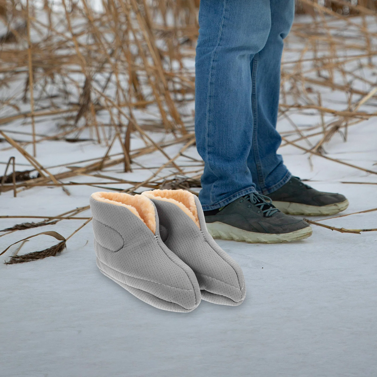 Winter Men Snow Boots Waterproof Oxford Cloth Insulated Lined Interior for Fishing Hiking Outdoor Cold Weather Warm Shoes
Winter Men Snow Boots Waterproof Oxford Cloth Insulated Lined Interior for Fishing Hiking Outdoor Cold Weather Warm Shoes