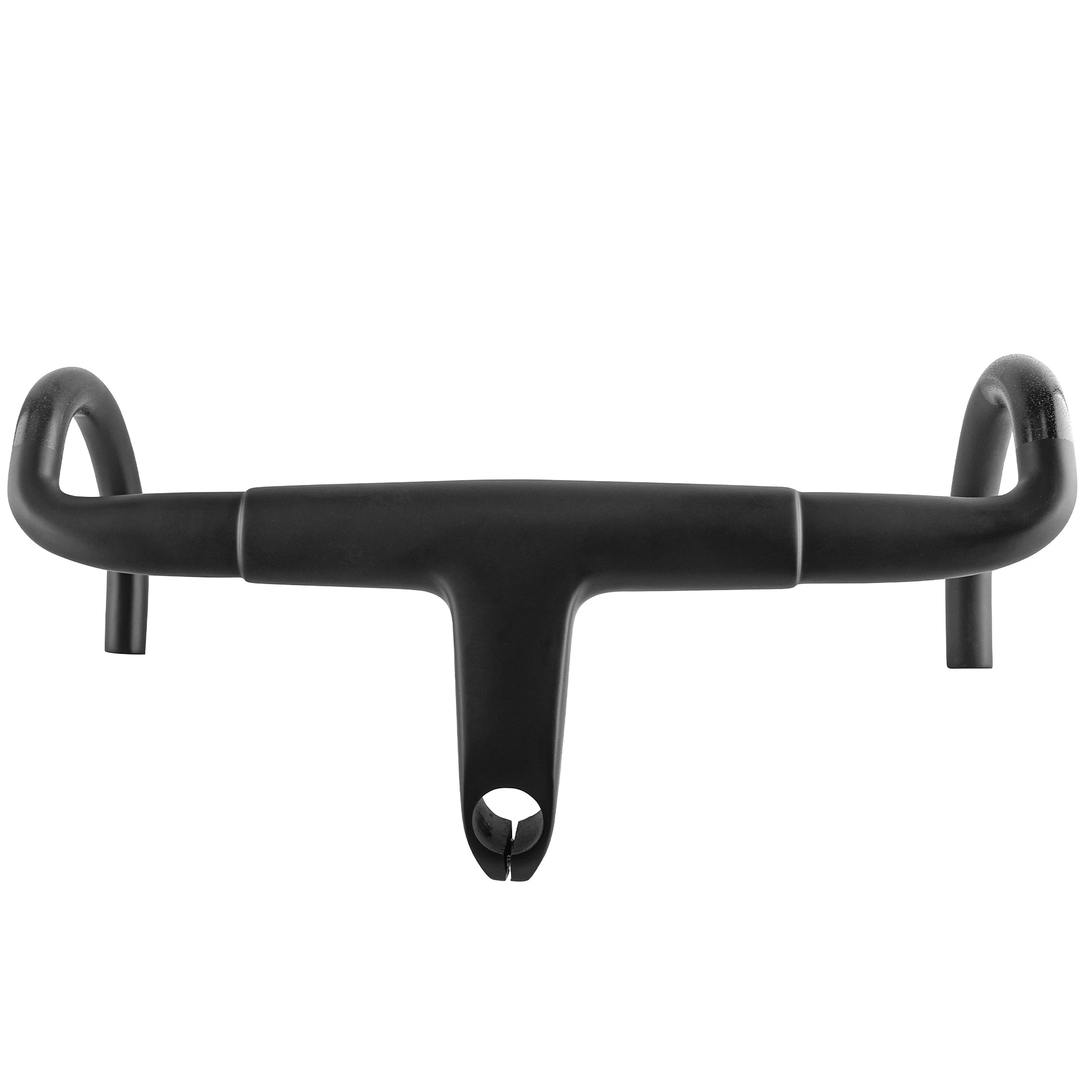 Matte all-carbon handlebars for road bicycles, one-piece curved handlebars, broken windmill handlebars - 17-degree inner routing
Matte all-carbon handlebars for road bicycles, one-piece curved handlebars, broken windmill handlebars - 17-degree inner routing