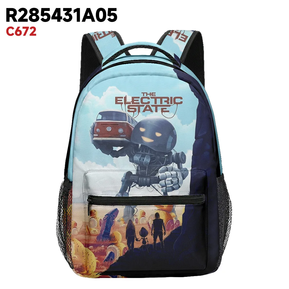Trendy Kpop Youthful School Bags Unisex the electric state Travel Bags 3D Print Oxford Waterproof Notebook Shoulder Backpacks
Trendy Kpop Youthful School Bags Unisex the electric state Travel Bags 3D Print Oxford Waterproof Notebook Shoulder Backpacks