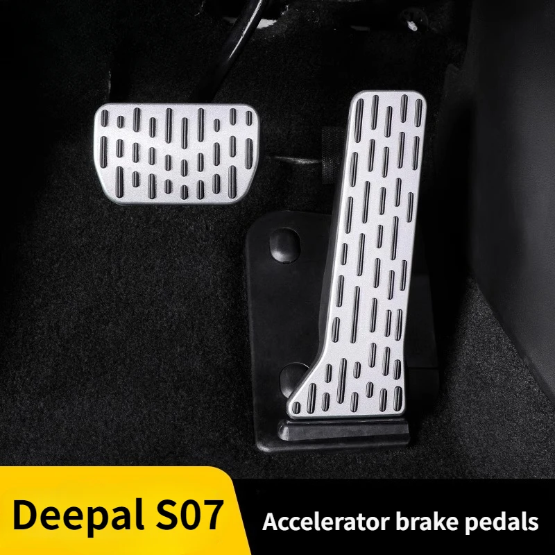 For Changan Deepal S07 Accelerator Brake Pedals Aluminum Alloy Anti Slip Foot Pedal Protective Modification
For Changan Deepal S07 Accelerator Brake Pedals Aluminum Alloy Anti Slip Foot Pedal Protective Modification