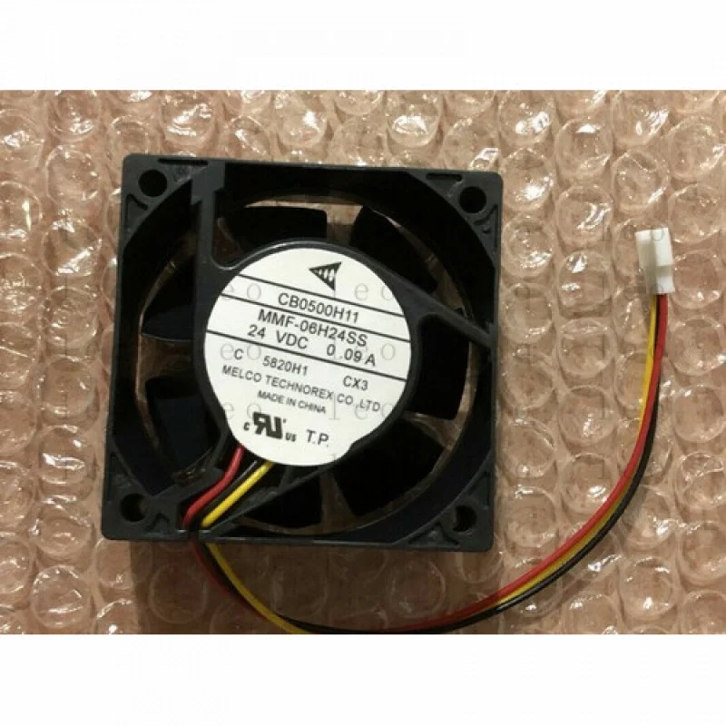 FF 1pcs Cooling Fan MMF-06H24SS 60*60*25mm 24V 0.09A Black
FF 1pcs Cooling Fan MMF-06H24SS 60*60*25mm 24V 0.09A Black