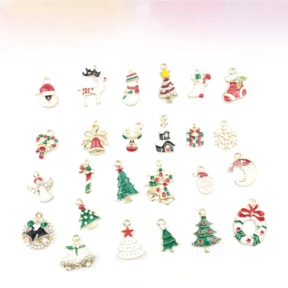 50 Pcs Jewelry Accessories Christmas Pendant Accessory Bracelet Charm Alloy DIY
50 Pcs Jewelry Accessories Christmas Pendant Accessory Bracelet Charm Alloy DIY