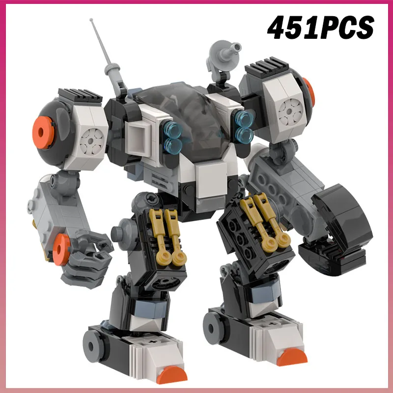 451PCS MOC Advanced Construction Mech Battle Robot Action Figures Model Building Blocks Bricks Creative Assembly Toy Kids Gift
451PCS MOC Advanced Construction Mech Battle Robot Action Figures Model Building Blocks Bricks Creative Assembly Toy Kids Gift