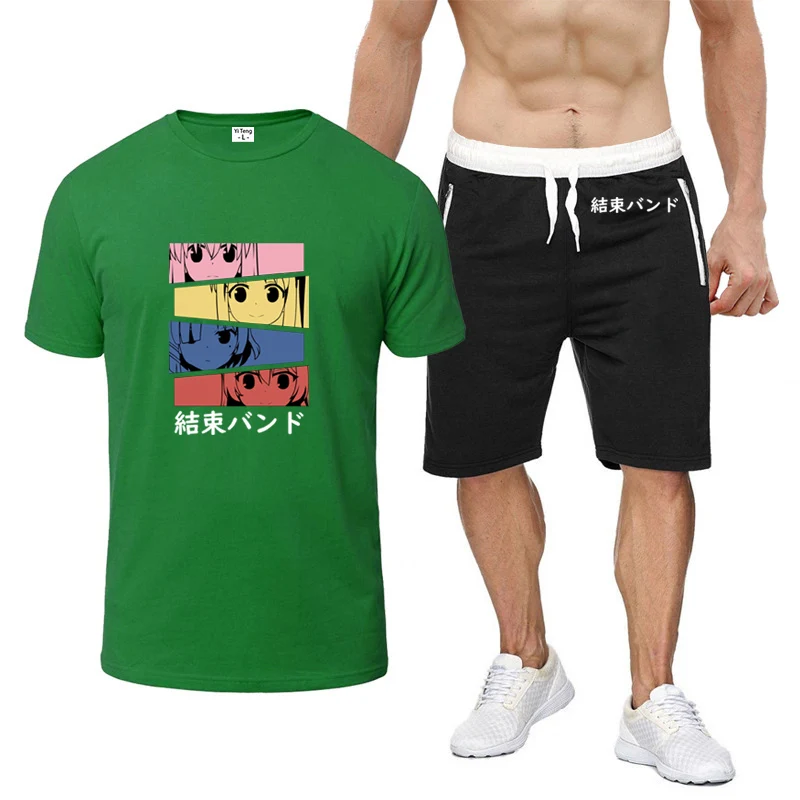 BOCCHI THE ROCK Hitori Gotoh Ljichi Nijika Men's Quick Drying Breathable Short Sleeve T-shirt Premium Pants Sports Suits
BOCCHI THE ROCK Hitori Gotoh Ljichi Nijika Men's Quick Drying Breathable Short Sleeve T-shirt Premium Pants Sports Suits
