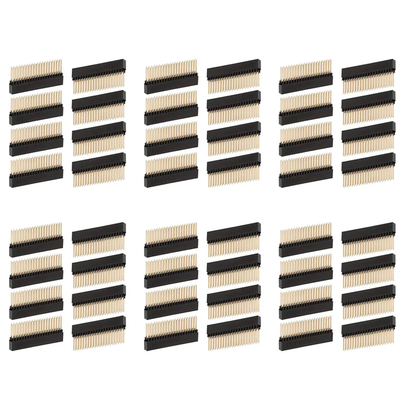 AM-48PCS,2X20(40 Pin) Extra Tall Female 0.1 Inch Pitch Stacking Header For Raspberry Pi A+/B+/Pi 2/Pi 3 Extra Tall Header
AM-48PCS,2X20(40 Pin) Extra Tall Female 0.1 Inch Pitch Stacking Header For Raspberry Pi A+/B+/Pi 2/Pi 3 Extra Tall Header