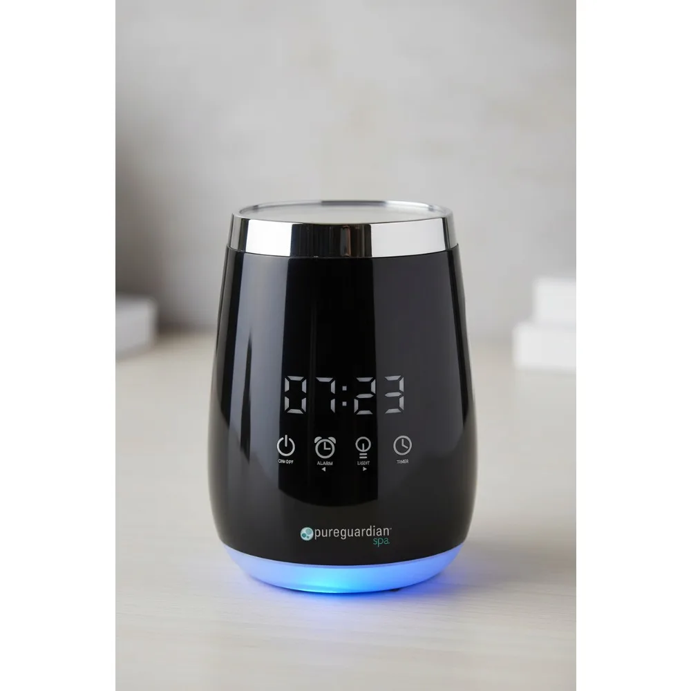 Ultrasonic Essential Oil Diffuser with LED Alarm Clock, Cool Mist Aromatherapy for Home Relaxation & Sleep Aid
Ultrasonic Essential Oil Diffuser with LED Alarm Clock, Cool Mist Aromatherapy for Home Relaxation & Sleep Aid
