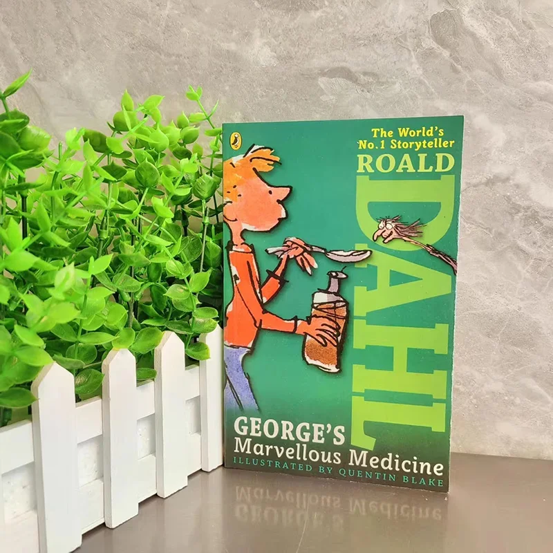 Марвеллоусская медицина Джорджа — веселая сказка солля Роальда Дала, волшебное солля Джорджа, английская версия, английская книга
Марвеллоусская медицина Джорджа — веселая сказка солля Роальда Дала, волшебное солля Джорджа, английская версия, английская книга