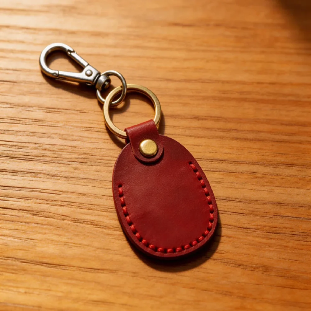 Custom Name Cowhide Droplet Shaped Access Card Protective Cover Portable Keychain Exquisite Keyring Handmade Retro Leather
Custom Name Cowhide Droplet Shaped Access Card Protective Cover Portable Keychain Exquisite Keyring Handmade Retro Leather