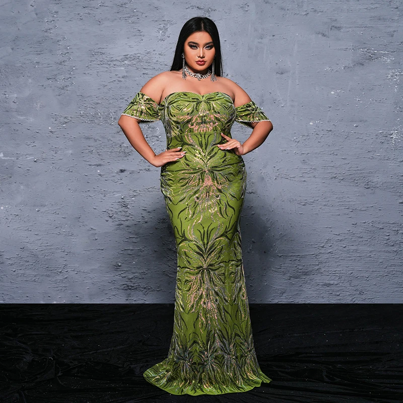 Fashion New 2024 Women Sexy Elegant Off shoulder Summer Backless Sequined Formal Occasion Cocktail Prom Evening Party Long Dress
Fashion New 2024 Women Sexy Elegant Off shoulder Summer Backless Sequined Formal Occasion Cocktail Prom Evening Party Long Dress