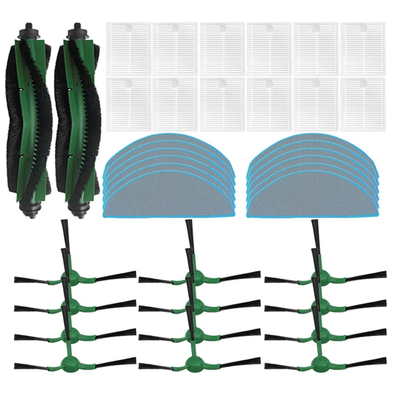 For Irobot Roomba Combo Essential, Roomba Vac Essential Parts Main Roller Side Brush Hepa Filter Mop Cloth Accessories A-A54Q
For Irobot Roomba Combo Essential, Roomba Vac Essential Parts Main Roller Side Brush Hepa Filter Mop Cloth Accessories A-A54Q