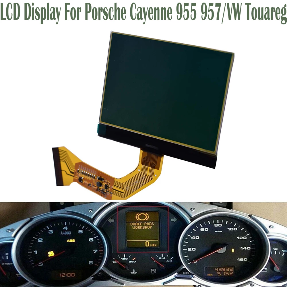 7L6920870Q 7L6920870L Car LCD Full Display Screen For Porsche Cayenne 955 957/VW Touareg Instrument Cluster Replacement
7L6920870Q 7L6920870L Car LCD Full Display Screen For Porsche Cayenne 955 957/VW Touareg Instrument Cluster Replacement