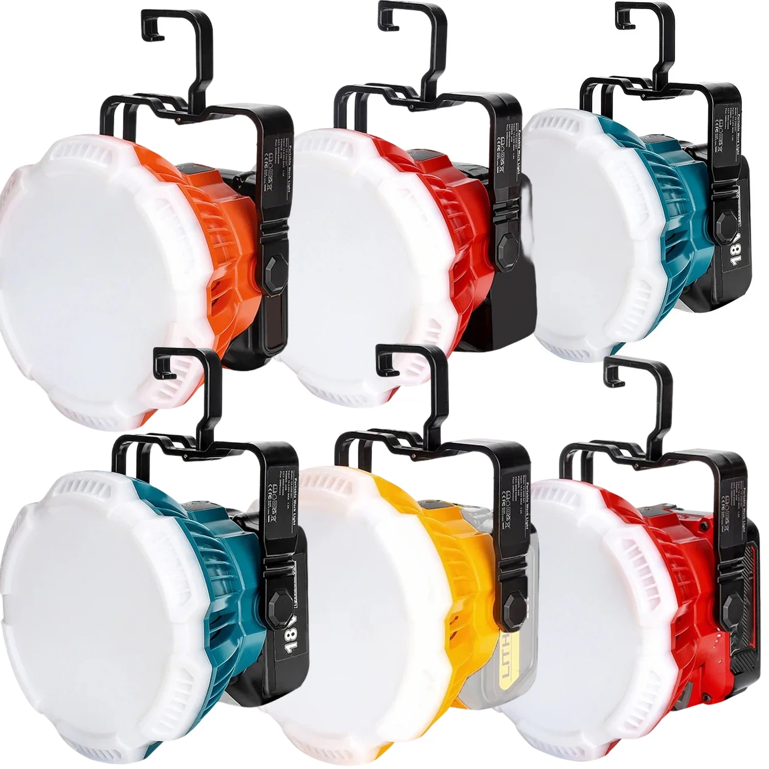 2400LM 3-Dimming LED Light for Makita/Bosch/Milwaukee/Black&Decker/Craftsman/Dewalt 18V/20V, Cordless with Hook (No Battery)
2400LM 3-Dimming LED Light for Makita/Bosch/Milwaukee/Black&Decker/Craftsman/Dewalt 18V/20V, Cordless with Hook (No Battery)