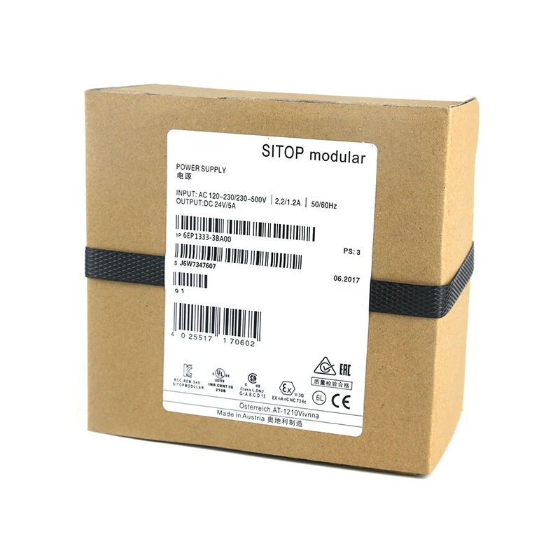 Совершенно новый оригинальный модуль питания привода 6EP1333-BA00, модуль программируемого контроллера ПЛК
Совершенно новый оригинальный модуль питания привода 6EP1333-BA00, модуль программируемого контроллера ПЛК