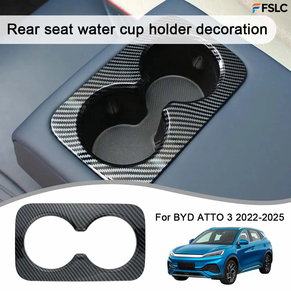 Cars Accessories Rear seat water cup holder decoration For BYD ATTO 3 2022-2025 Car Decoration Upgrade Modify A Car
Cars Accessories Rear seat water cup holder decoration For BYD ATTO 3 2022-2025 Car Decoration Upgrade Modify A Car