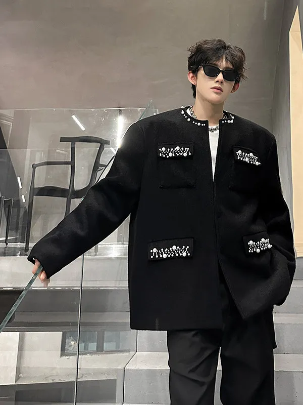 Embroidery Pad oulder Jaet Men's Sle ort Quilted Coat Faion Urban Youth Polyester Fiber Autumn Coat
Embroidery Pad oulder Jaet Men's Sle ort Quilted Coat Faion Urban Youth Polyester Fiber Autumn Coat