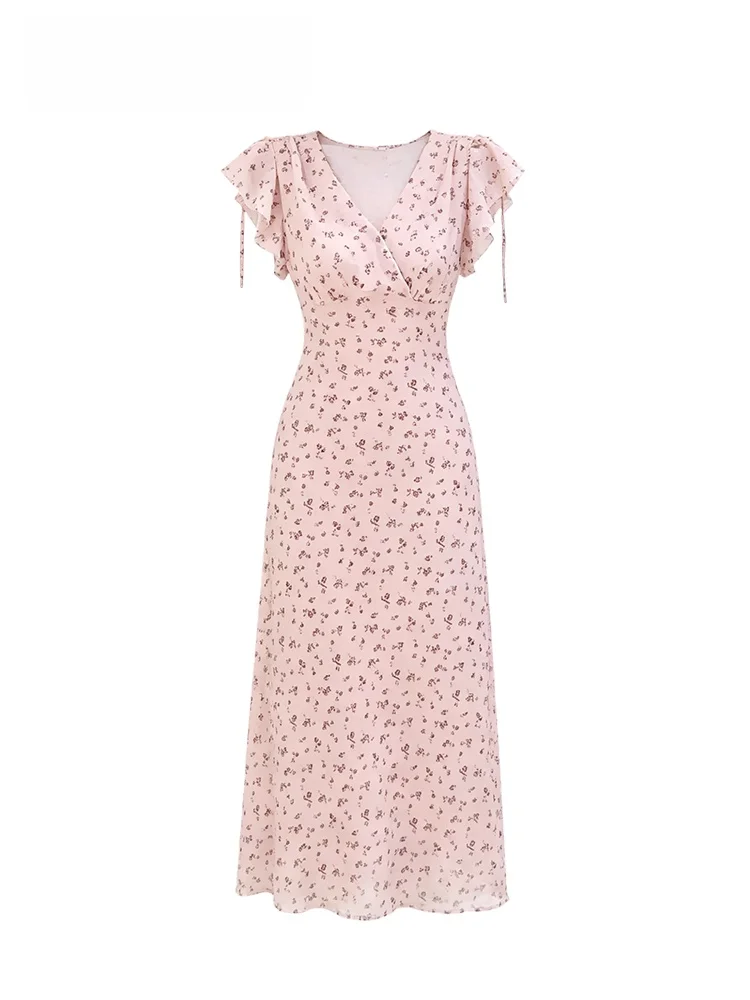 Sweet Style plus Size Women's Dress Short Sleeve V-Neck A-Line Skirt Polyester Fabric City Walk Suitable Summer New Arrival
Sweet Style plus Size Women's Dress Short Sleeve V-Neck A-Line Skirt Polyester Fabric City Walk Suitable Summer New Arrival