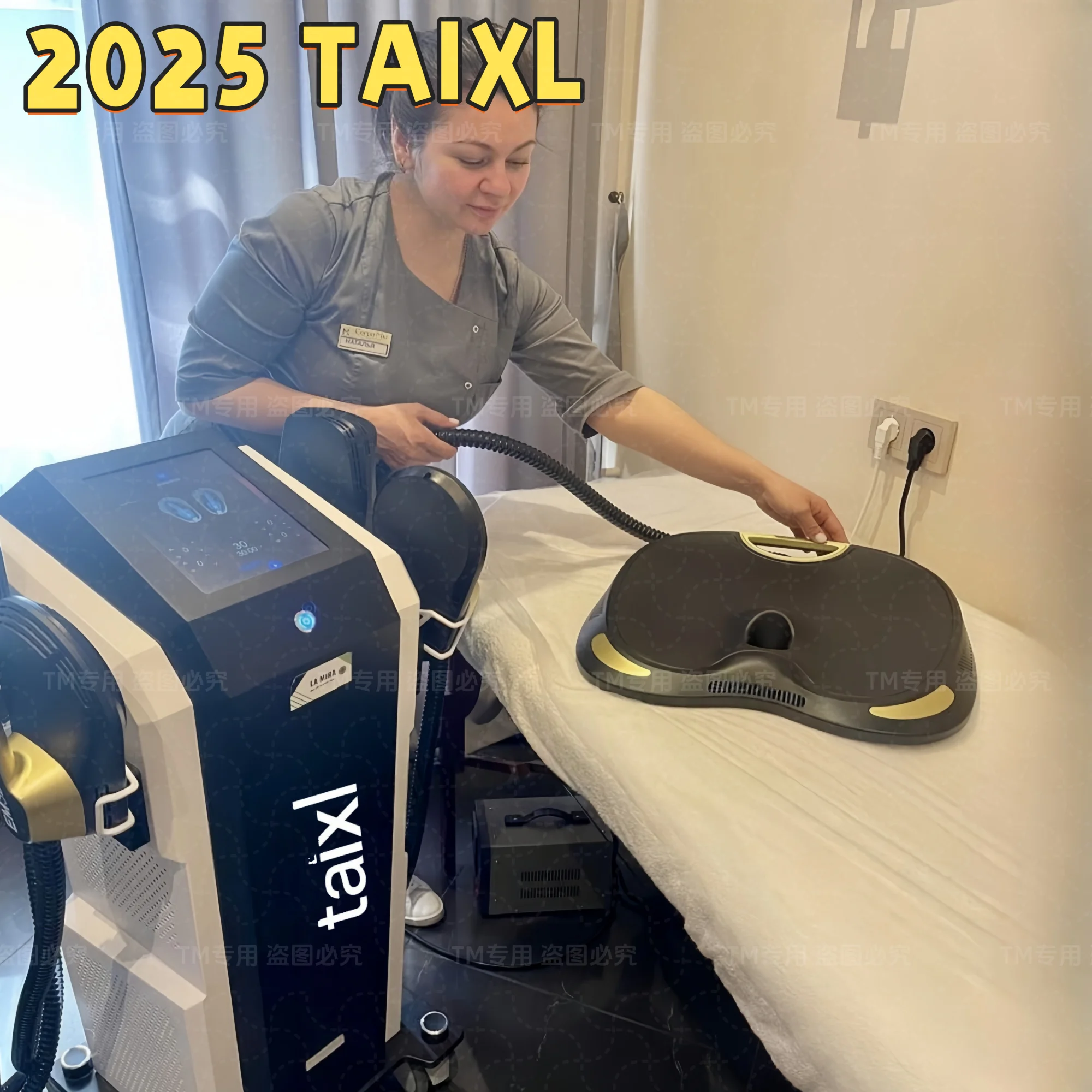 TAIXL RF 14 Tesla 6500W Nova EMS HI-EMT Body Sculpt Muscle Machine Weight Electromagnetic slimming TAIXL
TAIXL RF 14 Tesla 6500W Nova EMS HI-EMT Body Sculpt Muscle Machine Weight Electromagnetic slimming TAIXL