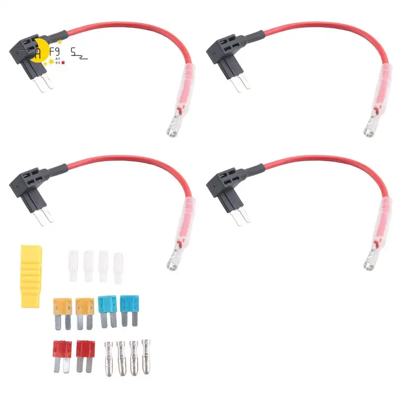 AF95-4Pcs 12V-24V Дополнительный предохранитель Micro2, держатель предохранителя Piggy Back Blade с жгутом проводов
AF95-4Pcs 12V-24V Дополнительный предохранитель Micro2, держатель предохранителя Piggy Back Blade с жгутом проводов