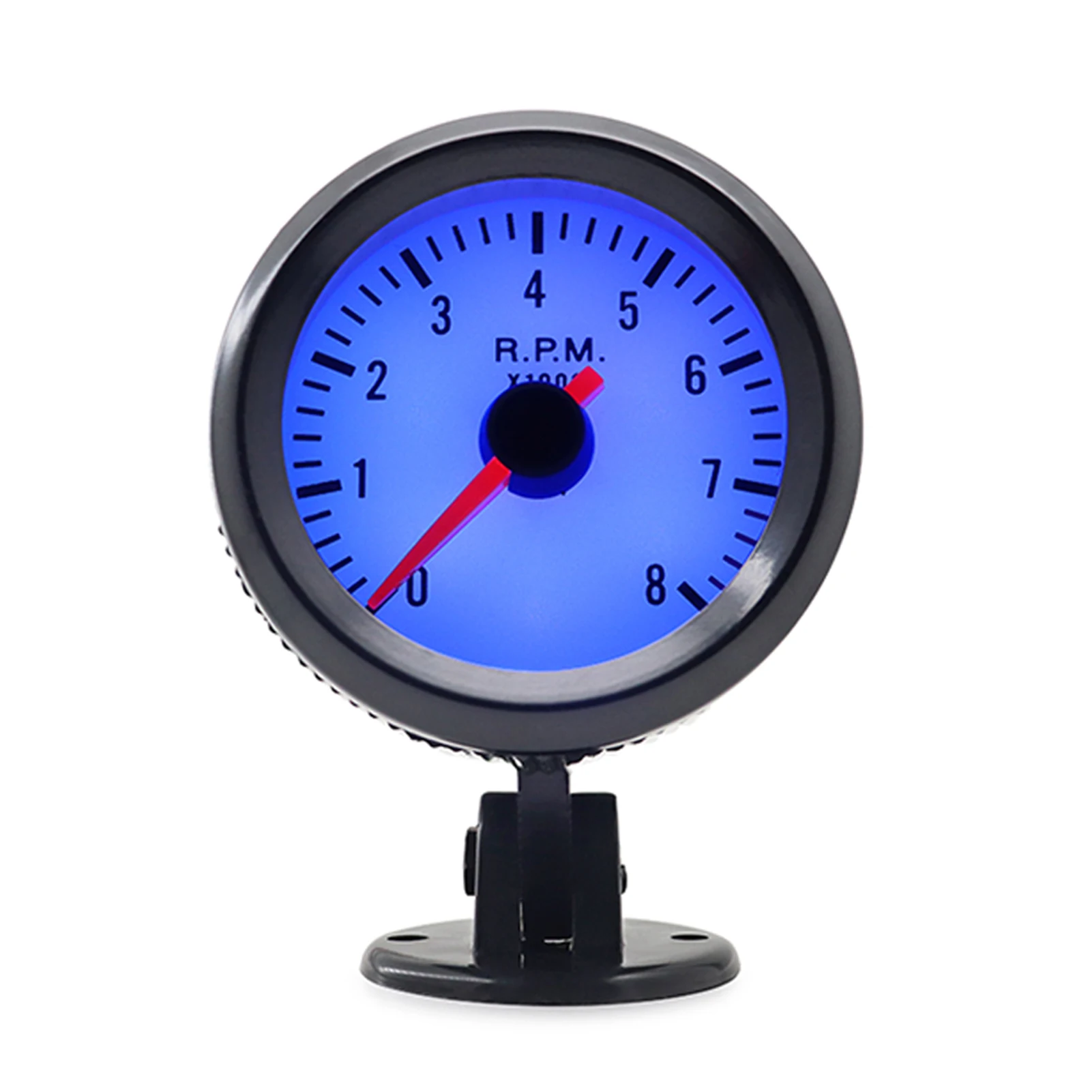 Tachometer Tach Gauge with Black Holder Cup for Auto Car 2'' 52mm 0-8000RPM Blue LED Light Interior Parts
Tachometer Tach Gauge with Black Holder Cup for Auto Car 2'' 52mm 0-8000RPM Blue LED Light Interior Parts