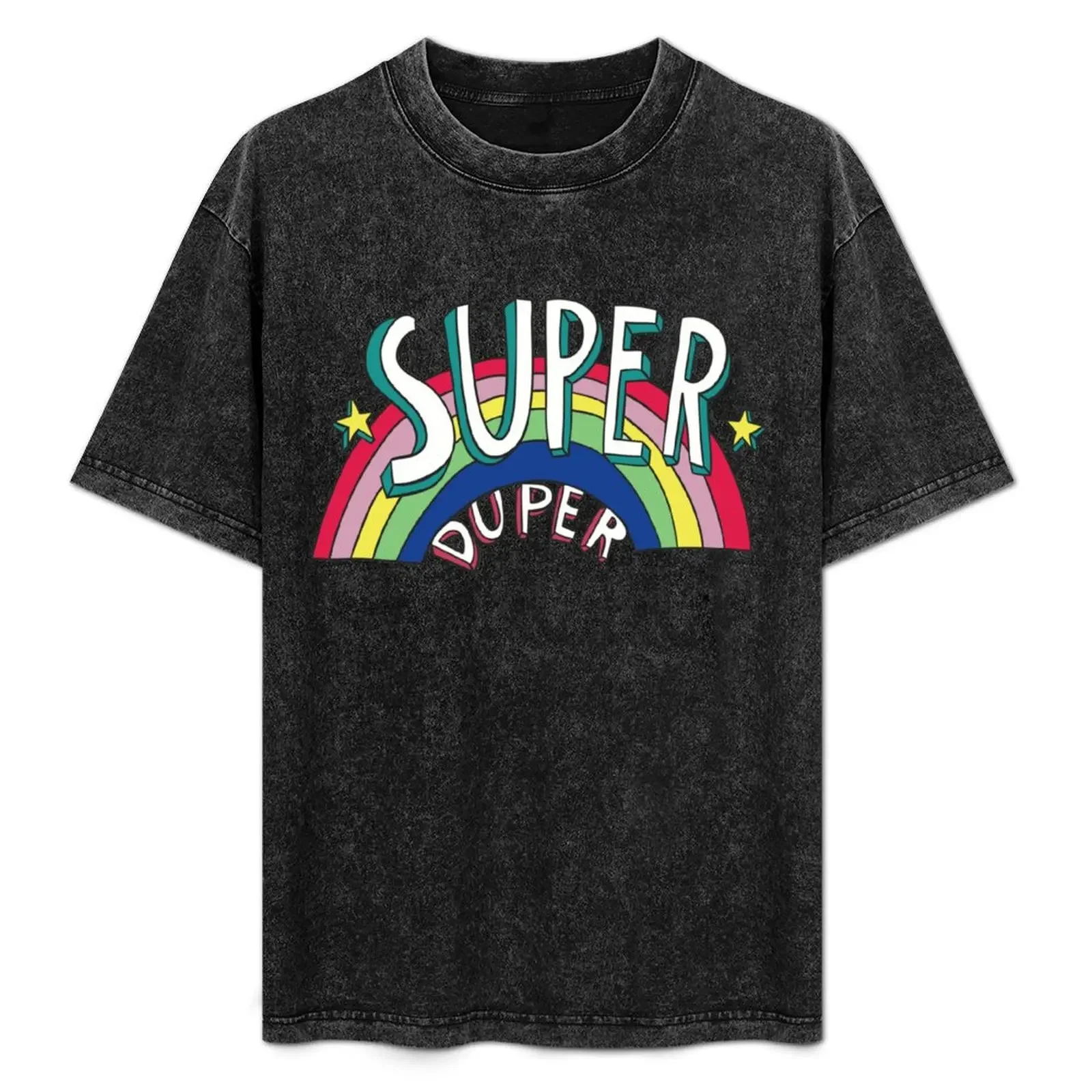 Super Duper Hand Drawn Seventies Style Rainbow T-Shirt plain plus sizes korean fashion t shirts for men pack
Super Duper Hand Drawn Seventies Style Rainbow T-Shirt plain plus sizes korean fashion t shirts for men pack
