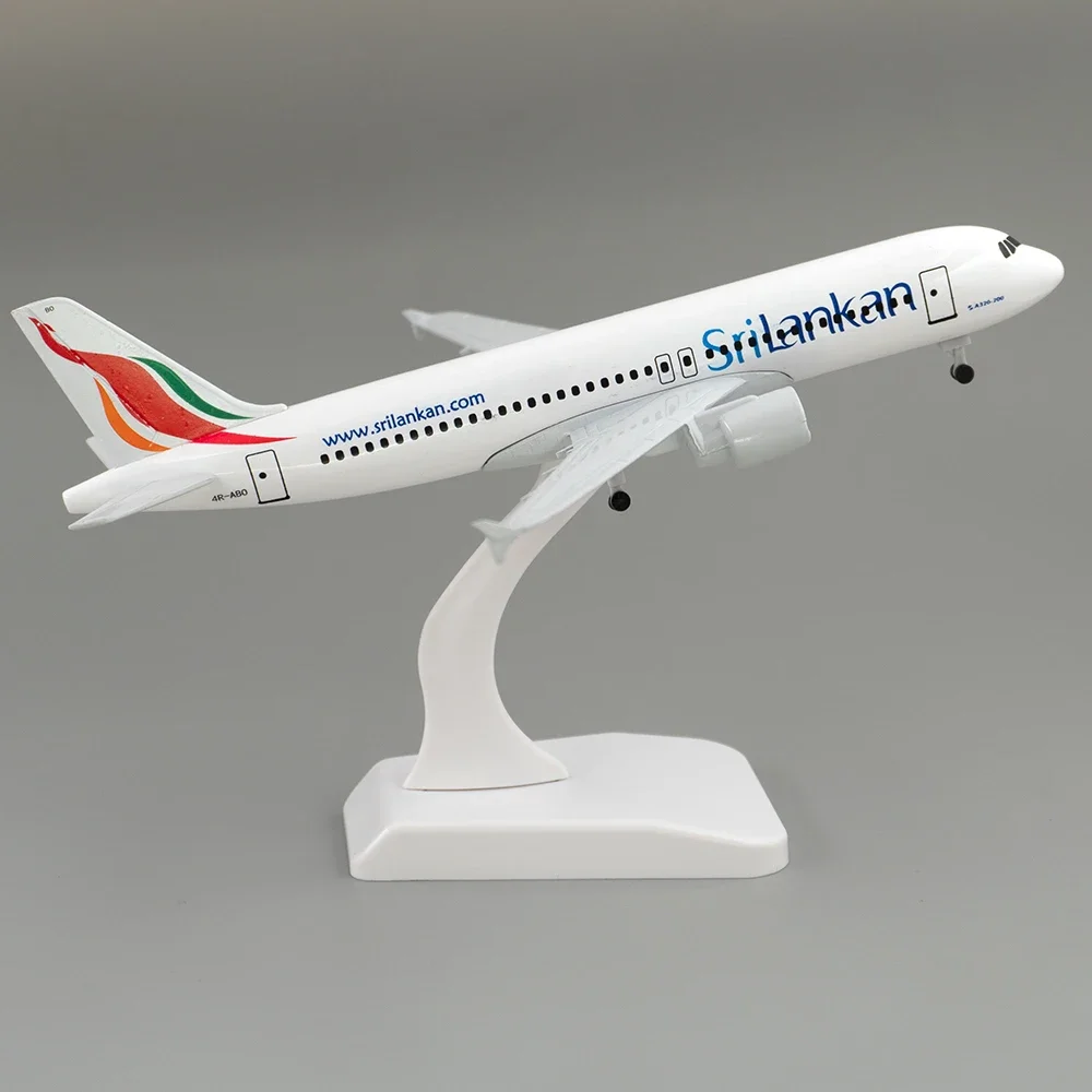 20CM Alloy Metal Airplanes A320 Sri Lanka Airways Plane Model 1:400 Scale Airbus Replica Model Ornament with Landing Gear
20CM Alloy Metal Airplanes A320 Sri Lanka Airways Plane Model 1:400 Scale Airbus Replica Model Ornament with Landing Gear