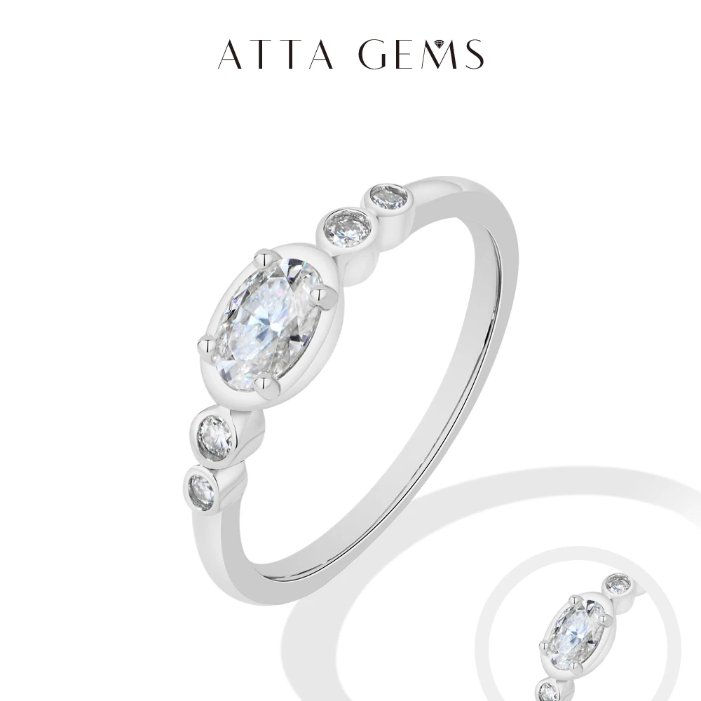 ATTAGEMS 2026 New Simple Sparkling Oval Synthetic Moissanite Rings S925 Sterling Silver For Women Wedding Statement Fine Jewelry
ATTAGEMS 2026 New Simple Sparkling Oval Synthetic Moissanite Rings S925 Sterling Silver For Women Wedding Statement Fine Jewelry