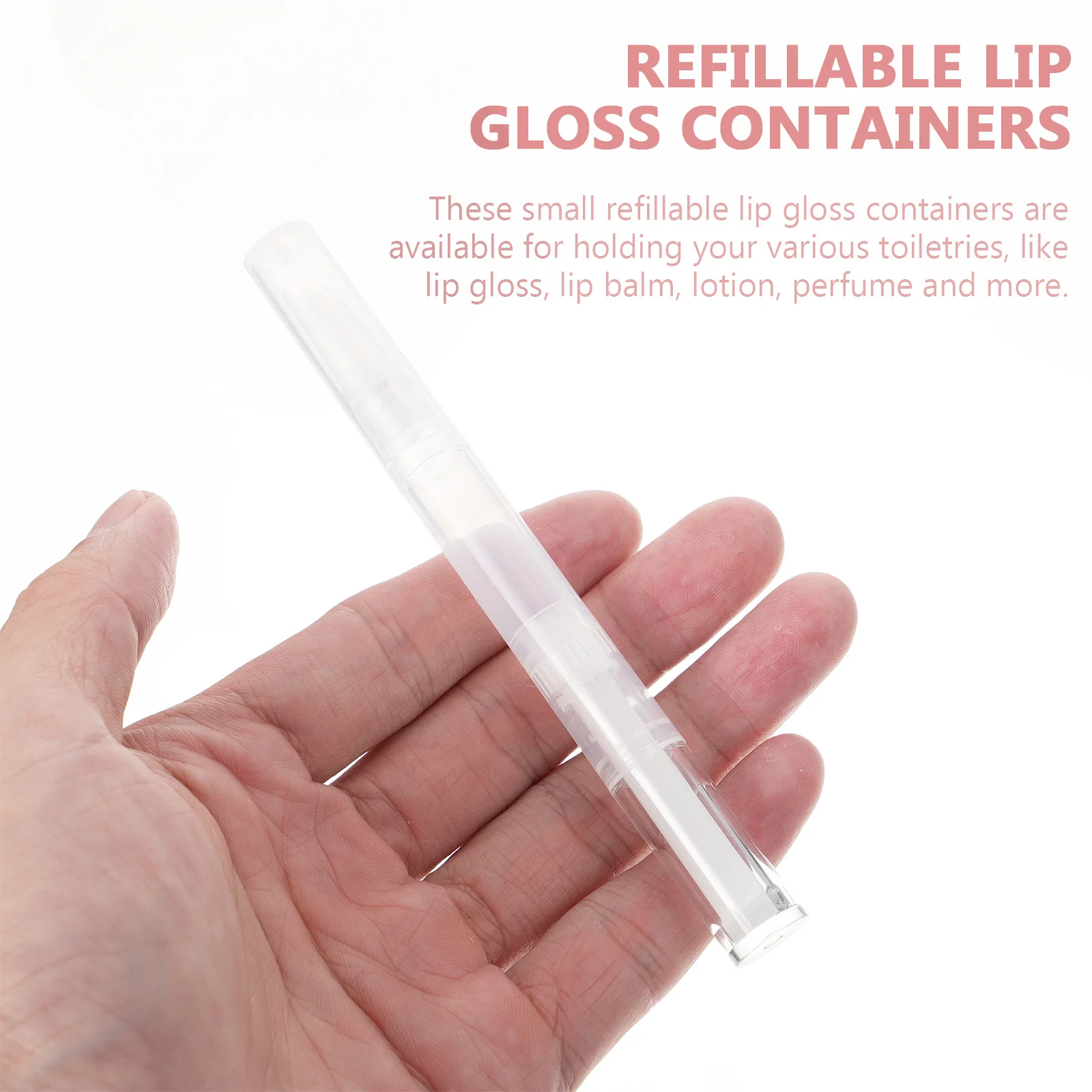 5Pcs 5Ml Empty Lip Gloss Containers Reusable Bpa Free Portable Dispensers for Custom Lip Color on The Go Lipstick DIY Tubes
5Pcs 5Ml Empty Lip Gloss Containers Reusable Bpa Free Portable Dispensers for Custom Lip Color on The Go Lipstick DIY Tubes