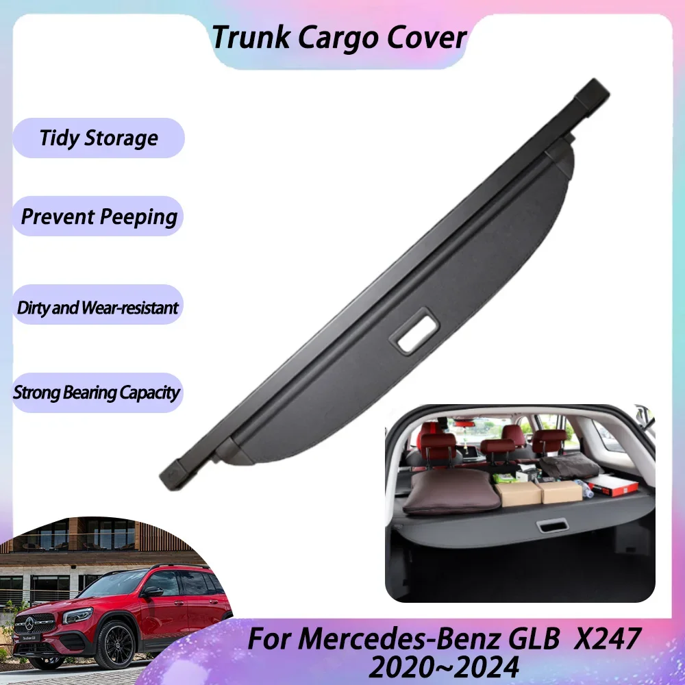 Car Shading Curtain For Mercedes Benz GLB X247 2020 2021 2022 2023 2024Accessorie Luggage Rear Boot Tray Cargo Retractable Shade
Car Shading Curtain For Mercedes Benz GLB X247 2020 2021 2022 2023 2024Accessorie Luggage Rear Boot Tray Cargo Retractable Shade