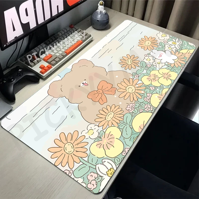 Little Bear In The Flower Sea Desk Mat Gamer Mousepads Mouse Pad Office Desk Pads Large Mousepad Mouse Mats For Computer
Little Bear In The Flower Sea Desk Mat Gamer Mousepads Mouse Pad Office Desk Pads Large Mousepad Mouse Mats For Computer