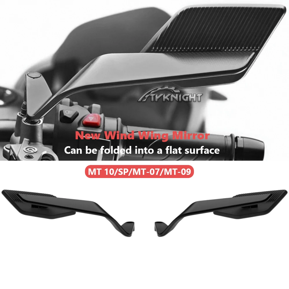 For YAMAHA MT09 MT-09 MT07 MT-07 MT10 MT 10/SP 2024 2025 Motorcycle Rearview Mirror Invisible Wing Rotating Side View Mirror
For YAMAHA MT09 MT-09 MT07 MT-07 MT10 MT 10/SP 2024 2025 Motorcycle Rearview Mirror Invisible Wing Rotating Side View Mirror
