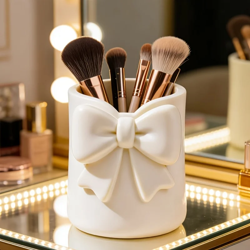1-Piece Bow-Shaped Storage Tube, 3D Printed Storage Ornament, Light Luxury Bow-Shaped Pen Holder, High Aesthetic Value, Modern and Minimalist Design
1-Piece Bow-Shaped Storage Tube, 3D Printed Storage Ornament, Light Luxury Bow-Shaped Pen Holder, High Aesthetic Value, Modern and Minimalist Design