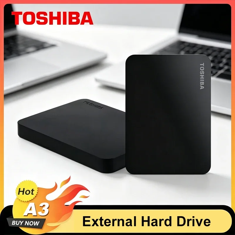 Toshiba A3 HDTB410YK3AA Canvio Basics 500GB 1TB 2TB 4TB Disco Rígido Externo Portátil USB 3.0, Preto
Toshiba A3 HDTB410YK3AA Canvio Basics 500GB 1TB 2TB 4TB Disco Rígido Externo Portátil USB 3.0, Preto