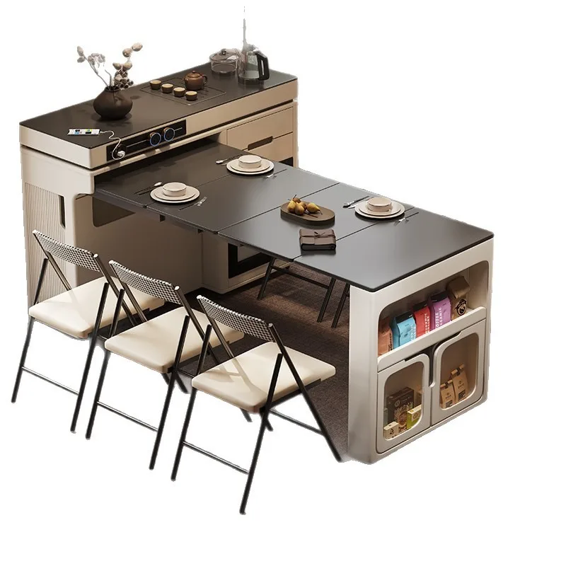 dining table, integrated household retractable folding small apartment, multi-functional bar, guide table, dining table
dining table, integrated household retractable folding small apartment, multi-functional bar, guide table, dining table