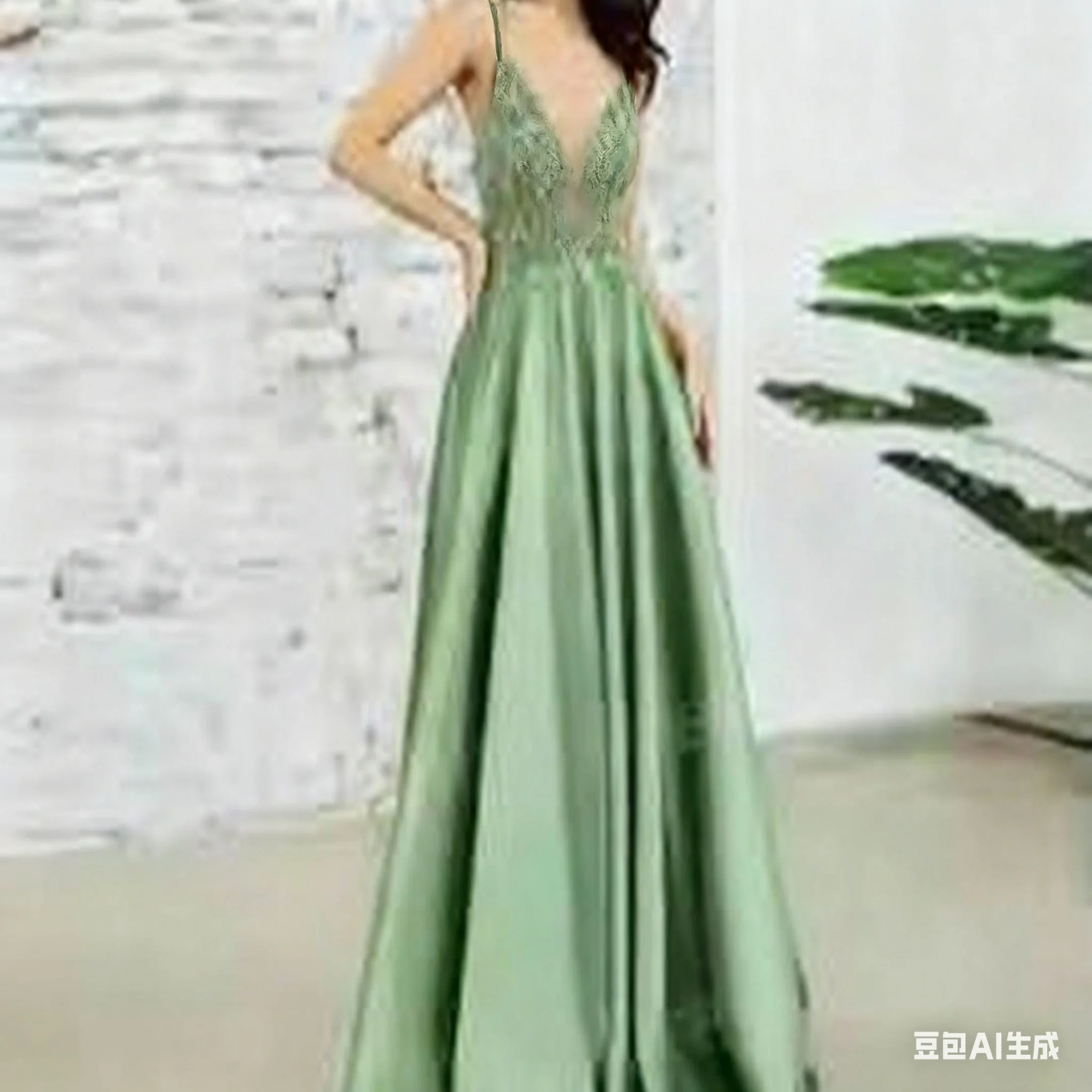 Customized V Neck Sleeveless Lace Spaghetti Strap formal evening dresses birthday party prom gowns for women
Customized V Neck Sleeveless Lace Spaghetti Strap formal evening dresses birthday party prom gowns for women