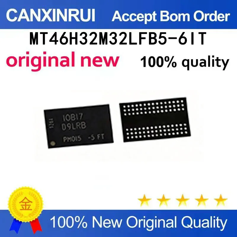 (5pcs-100pcs)New original MT46H32M32LFB5-6IT: B D9LRB BGA spot chip IC
(5pcs-100pcs)New original MT46H32M32LFB5-6IT: B D9LRB BGA spot chip IC