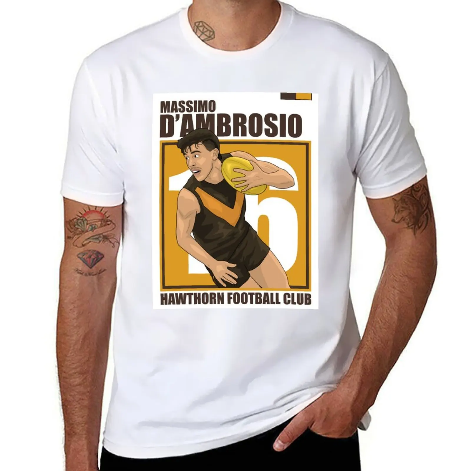 Massimo D'Ambrosio T-Shirt man clothes funny costumes plus sizes baggy shirts men graphic t shirts
Massimo D'Ambrosio T-Shirt man clothes funny costumes plus sizes baggy shirts men graphic t shirts