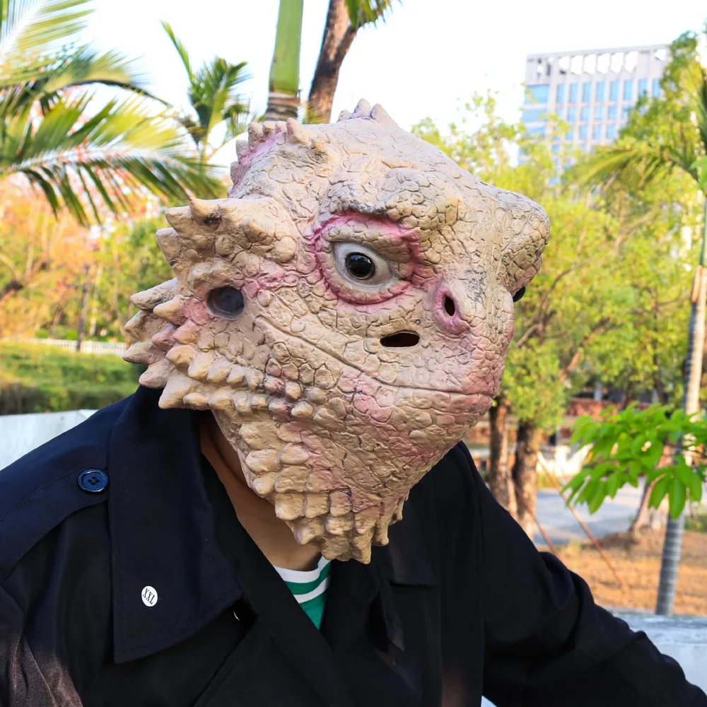 Desert Spiny Lizard Mask Animal Head Latex Mask Cosplay Costume Pretend for Adults Funny Carnaval Mask Masque Dress Up Props
Desert Spiny Lizard Mask Animal Head Latex Mask Cosplay Costume Pretend for Adults Funny Carnaval Mask Masque Dress Up Props