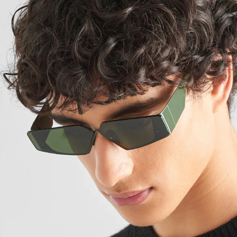 Women's trend rimless metal sunglasses street casual wear sunglasses men's UV driving glasses beach holiday daily accessories
Women's trend rimless metal sunglasses street casual wear sunglasses men's UV driving glasses beach holiday daily accessories