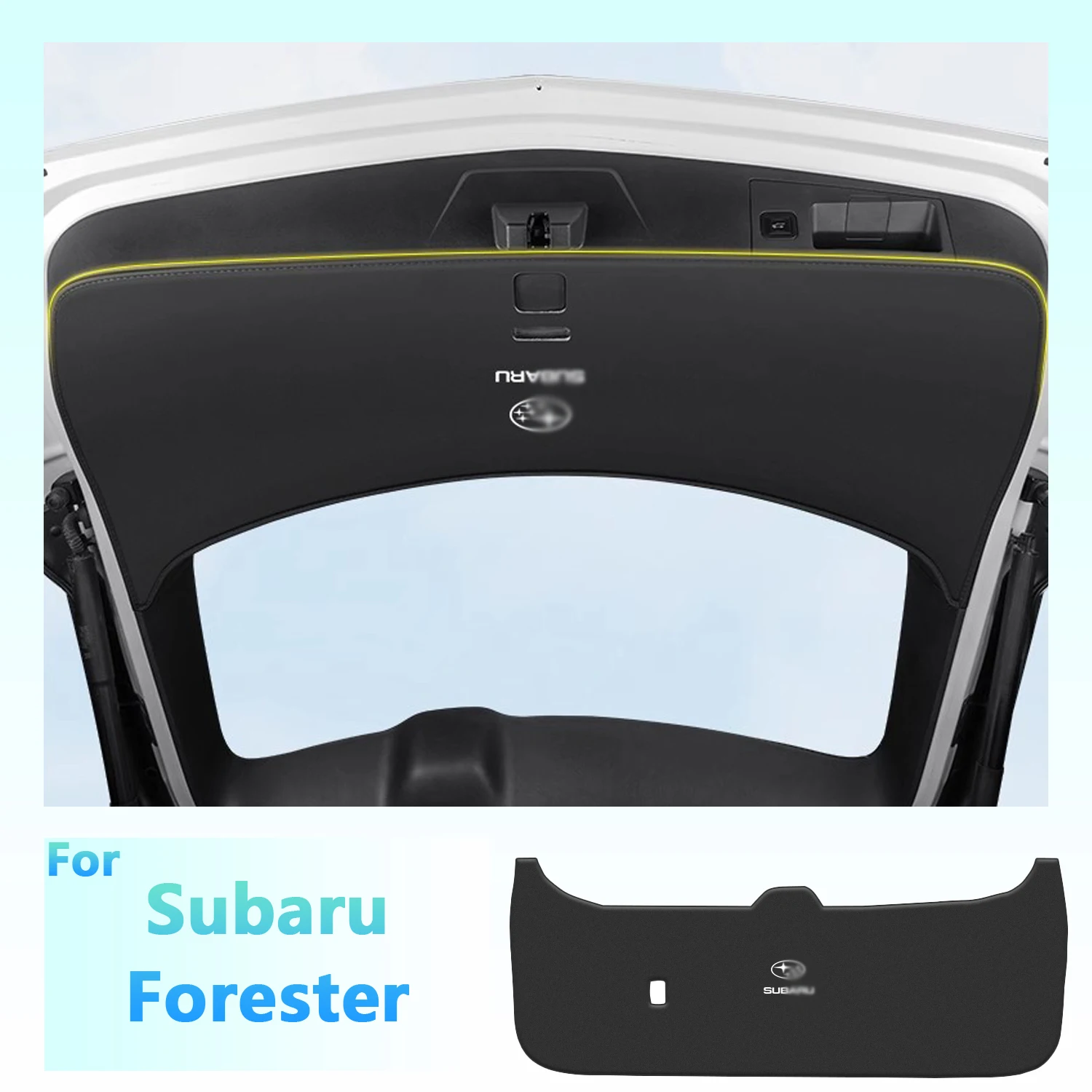 Car Rear Trunk Tailgate Anti-kick Protective Mat Leather Decoration Pad For Subaru Forester 2019 2020 2021 2022-2024 Accessories
Car Rear Trunk Tailgate Anti-kick Protective Mat Leather Decoration Pad For Subaru Forester 2019 2020 2021 2022-2024 Accessories