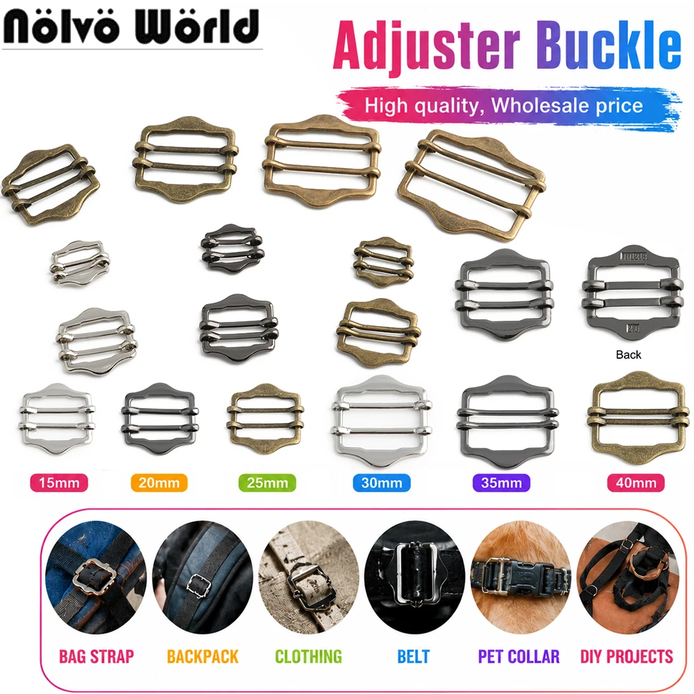 20/60/200PCS 15/20/25/30/35/40mm Metal Vest Double Pin Belt Buckle For Bags Strap Clothing Decorative Adjuster Clasp Accessories
20/60/200PCS 15/20/25/30/35/40mm Metal Vest Double Pin Belt Buckle For Bags Strap Clothing Decorative Adjuster Clasp Accessories
