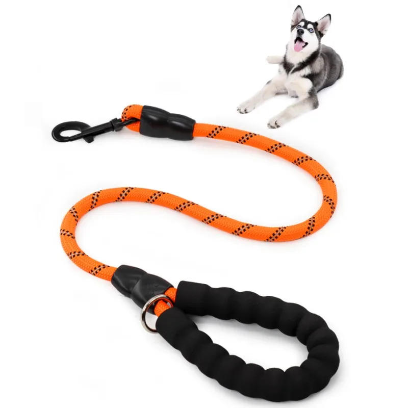 Dog Leash Reflective Dogs Chain Nylon Leashes for Dog Walking Comfortable Handle Dogs Leash Puppy Training Chain Pet Supplies
Dog Leash Reflective Dogs Chain Nylon Leashes for Dog Walking Comfortable Handle Dogs Leash Puppy Training Chain Pet Supplies