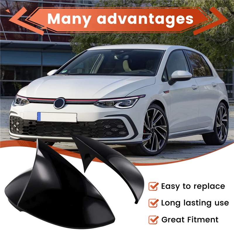 A03Z-Side Mirror Covers Caps 5H0857537 5H0857538 5H1857507 5H1857508 For Golf 8 MK8 Rearview Mirror Housing
A03Z-Side Mirror Covers Caps 5H0857537 5H0857538 5H1857507 5H1857508 For Golf 8 MK8 Rearview Mirror Housing