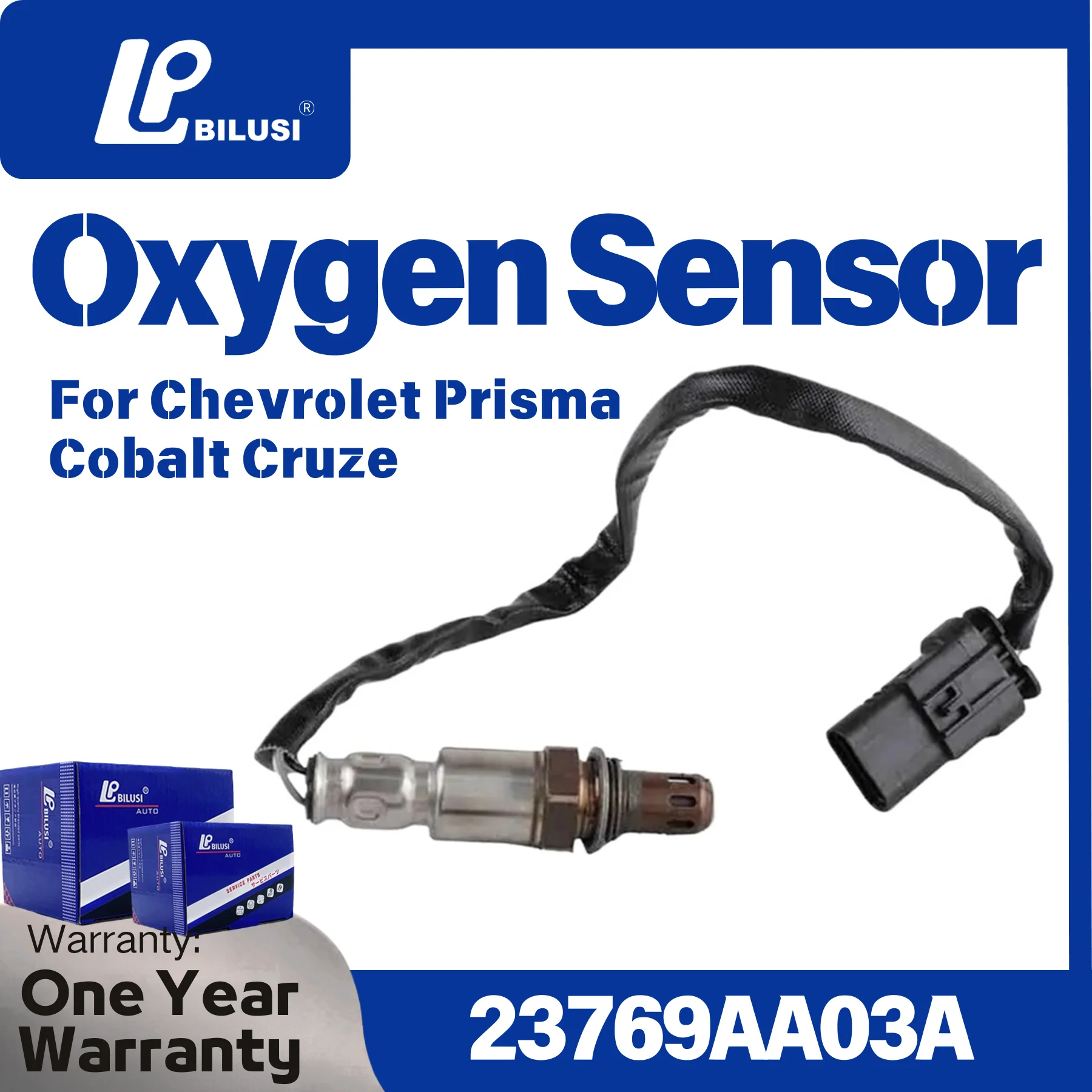 Датчик кислорода BILUSI для Chevrolet Prisma Cobalt Cruze 24583550
Датчик кислорода BILUSI для Chevrolet Prisma Cobalt Cruze 24583550