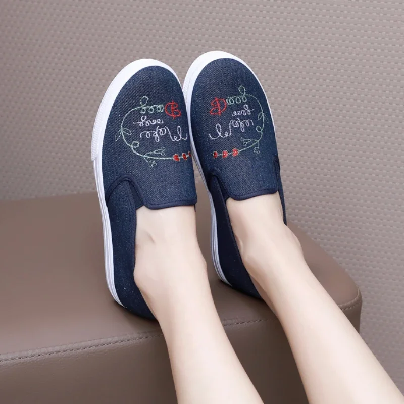 Canvas Women's Shoes Spring Autumn Original Casual New Arrival 2025 In Comfortable and Elegant On Offer Light 39 Ladies Footwear
Canvas Women's Shoes Spring Autumn Original Casual New Arrival 2025 In Comfortable and Elegant On Offer Light 39 Ladies Footwear