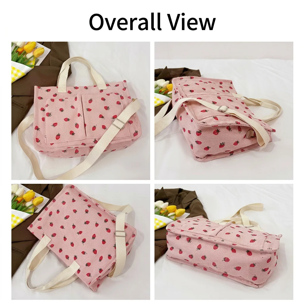 Large Capacity Tote Versatile Women'S Corduroy Tote Bag Crossbody Handbag Large Capacity Corduroy Shoulder Bag For Casual Dating
Large Capacity Tote Versatile Women'S Corduroy Tote Bag Crossbody Handbag Large Capacity Corduroy Shoulder Bag For Casual Dating